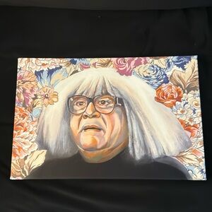 Frank Reynolds canvas painting as Ongo Goblogian